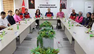 Afyonkarahisar Tarım İl Müdürlüğü stajyerlerini ağırladı