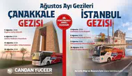 Tekirdağlılar için ücretsiz İstanbul ve Çanakkale gezileri başlıyor