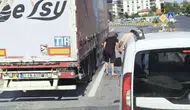 Lüleburgaz'da tır yangını paniğe neden oldu?