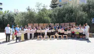 Alanya'da Kur'an kurslarına 800 adet yeni rahle gönderildi