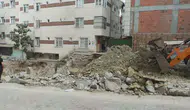 Bahçelievler’de inşaat kazısı sonrası bina boşaltıldı