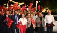 Demirci 15 Temmuz için tek yürek oldu