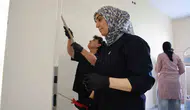 Elazığlı öğretmenler ellerine fırçayı aldı pansiyonu yeniliyor