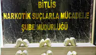 Bitlis polisine takılan araçtan 8 kilo uyuşturucu çıktı