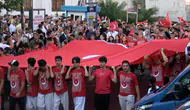Saraçhane’de 15 Temmuz için dev kortej yürüyüşü yapıldı