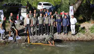 Ecemiş Çayı yeniden kırmızı benekli alabalıklarla doluyor