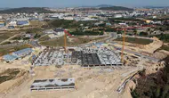 Çayırova Devlet Hastanesi projesinde ilk katın betonu döküldü