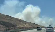Balıkesir yolunda yangın paniği