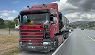 Samsun Toybelen kavşağında tır ve dolmuş çarpıştı
