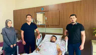 Siirt’te beton mikseri kazasında kopan bacağı doktorlar kurtardı