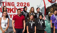 Çekerekli kadın sporcular raftingde zirveye yerleşti
