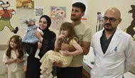 Minik Mihrimah’ın yuttuğu pil ölümden döndürdü
