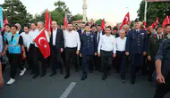 Kayseri iş dünyası 15 Temmuz’u meydanlarda andı