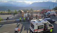 Safranbolu yolunda tır dehşeti Sürücü alevlerin arasından son anda kurtarıldı