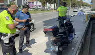 Samsun Atakum’da motosiklet kazası iki kişiyi hastanelik etti