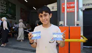 Bursa sokaklarında aşure bereketi