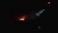 Balıkesir yolunda gece yarısı alevler ormana sıçradı