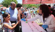 Menteşe’de aşure bereketi sokaklara taştı