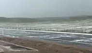Ardahan’da yaz ortasında kış sürprizi
