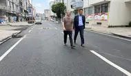 Kars Cumhuriyet Caddesi trafiğe hazırlanıyor