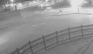 Sakarya’da kavşakta dehşet anları kamerada