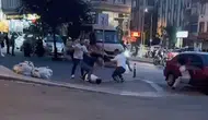 Gaziosmanpaşa'da bir kişiye acımasız meydan dayağı