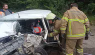 Karabük yolunda feci kaza 3 kişi yaralandı