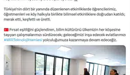 TÜBİTAK köy okullarındaki öğrencileri bilimle buluşturuyor
