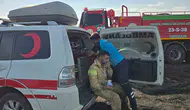 Bingöl’de buğday hasadı öncesi korkutan yangın