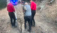 Nazilli dağlarında 26 saat süren arama mutlu sonla bitti