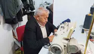 Ordu'da bir terzi 40 yıldır aynı iğneyle hayata tutunuyor
