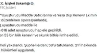 Türkiye genelinde zehir tacirlerine büyük darbe