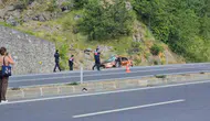Zonguldak Kozlu yolunda feci kaza Yaşlı çift hayatını kaybetti