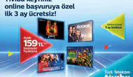 Türk Telekomdan internet üzerinden başvuranlara 3 ay bedava kampanya
