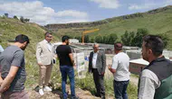 Kars’ta dev yatırımlar hız kazandı Baraj ve arıtma tesisi incelendi