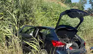 Bursa'da otomobil kanala uçtu 6 kişi yaralandı