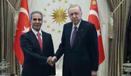 Erdoğan Irak yargı lideri Zeydan ile bir araya geldi