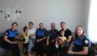 Samsun polisi gazileri evlerinde ziyaret etti