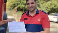 Görev başında şehit olan itfaiyeci Ömer Kaplan toprağa verildi
