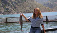 Artvin’in baraj gölleri dünya sofralarına somon yetiştiriyor