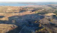 Çanakkale yangını sonrası bölgede yasak kararı