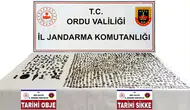 Ordu merkezli operasyonda binden fazla tarihi sikke yakalandı