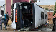 Kırıkkale'deki otobüs kazasının güvenlik kamerası görüntüleri yayımlandı