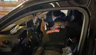 Bursa sokaklarında gece operasyonu