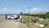 Kozan yolunda zincirleme kaza Bahçeye uçan araçta 4 kişi yaralandı