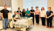 Sinop tatili hastanede bitti ama sağlığına kavuştu