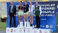 Eskişehirli atletler İzmir pistinden madalyalarla döndü