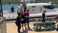 Fethiye açıklarında acil durum İki kişi denizden kurtarıldı