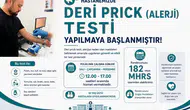 Boyabat Hastanesi alerji testi dönemini başlattı