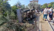 Antalya’da iş makinesi kazası 36 yaşındaki sürücü hayatını kaybetti